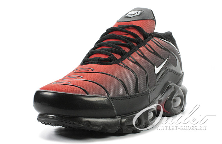 Кроссовки Nike Air Max TN Plus Deadpool Black Red DC1936-001 черные, фото 1