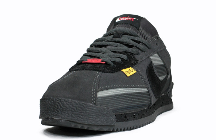 Кроссовки Nike Cortez Union Black Grey  черные, фото 1
