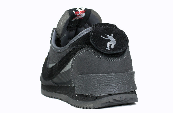 Кроссовки Nike Cortez Union Black Grey  черные, фото 2