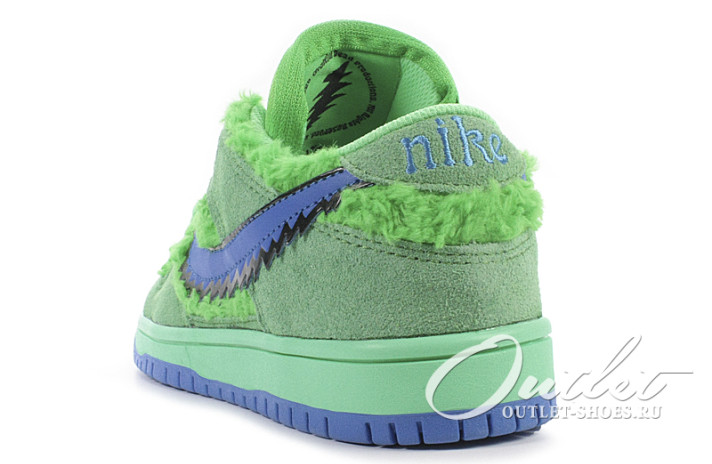 Кроссовки Nike Dunk SB Low Grateful Dead Green Bear CJ5378-300 зеленые, фото 2