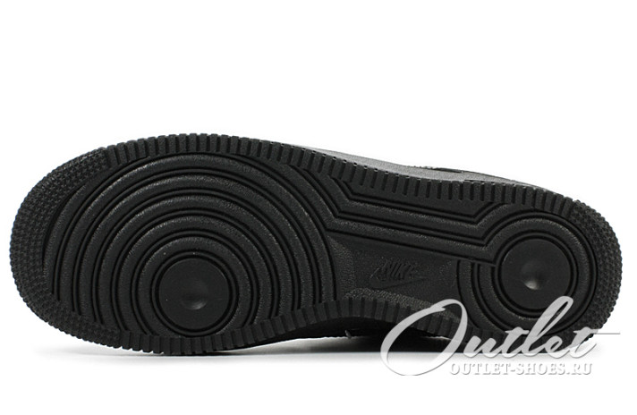Кроссовки Nike Air Force 1 Low Winter Venom Black  черные, фото 4