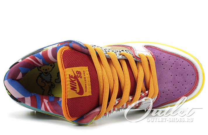 Кроссовки Nike Dunk SB Low Color Stitching  разноцветные, фото 3