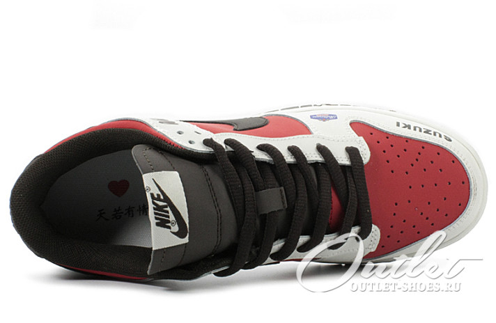 Кроссовки Nike Dunk SB Low Suzuki Ninja RG500 RE500-666 белые, красные, фото 3