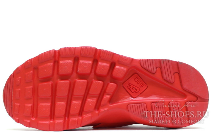 Кроссовки Nike Air Huarache Ultra University Red  красные, фото 4