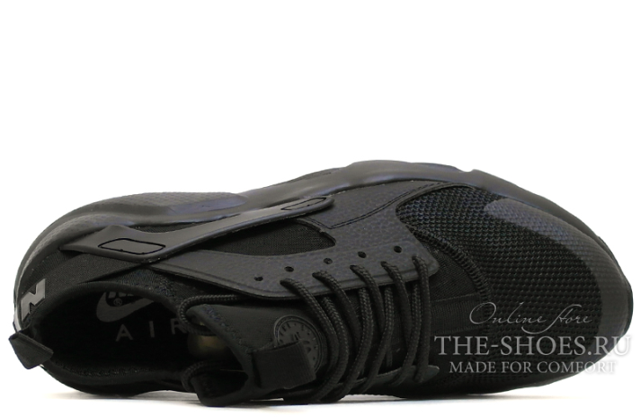 Кроссовки Nike Air Huarache Ultra Black Urban 819685-002 черные, фото 3