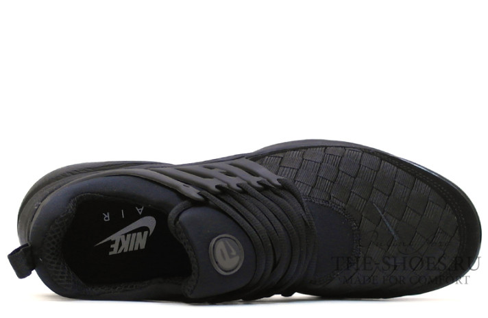 Кроссовки Nike Air Presto SE Woven Black stern 848186-001 черные, фото 3
