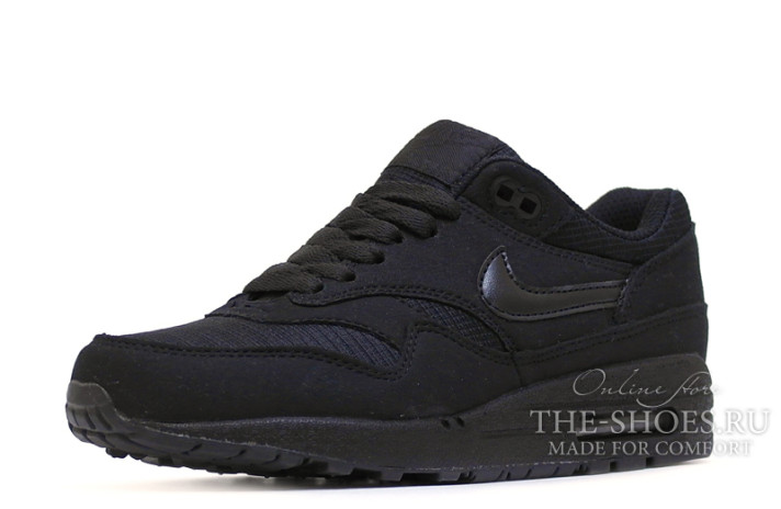 Кроссовки Nike Air Max 87 Black Top 319986-045 черные, фото 1