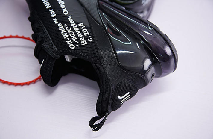 Кроссовки Nike Air Max 270 Off White Black  черные, фото 4