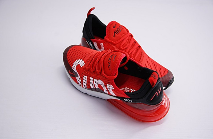 Кроссовки Nike Air Max 270 Supreme Red  красные, фото 2