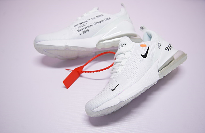 Кроссовки Nike Air Max 270 Off White  белые, фото 5