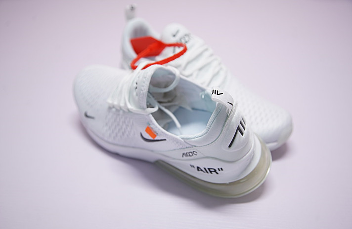 Кроссовки Nike Air Max 270 Off White  белые, фото 3