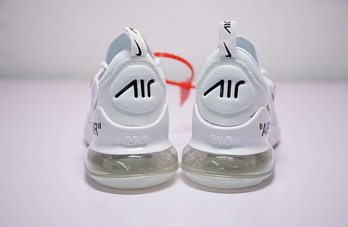 Кроссовки Nike Air Max 270 Off White  белые, фото 4