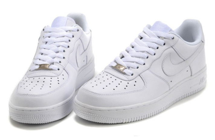 Кроссовки Nike Air Force 1 Low Pure White Leather CW2288-111 белые, кожаные, фото 1
