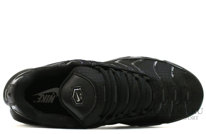 Кроссовки Nike Air Max TN Plus Black stern classic 604133-050 черные, фото 3