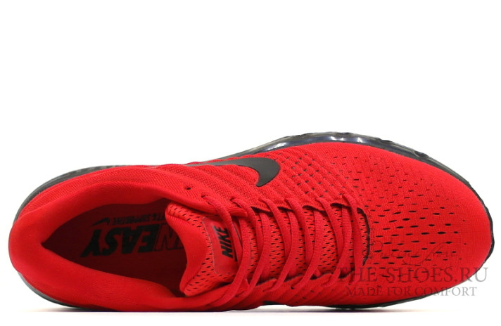 Кроссовки Nike Air Max 2017 Fury Red 849559-603 красные, фото 3