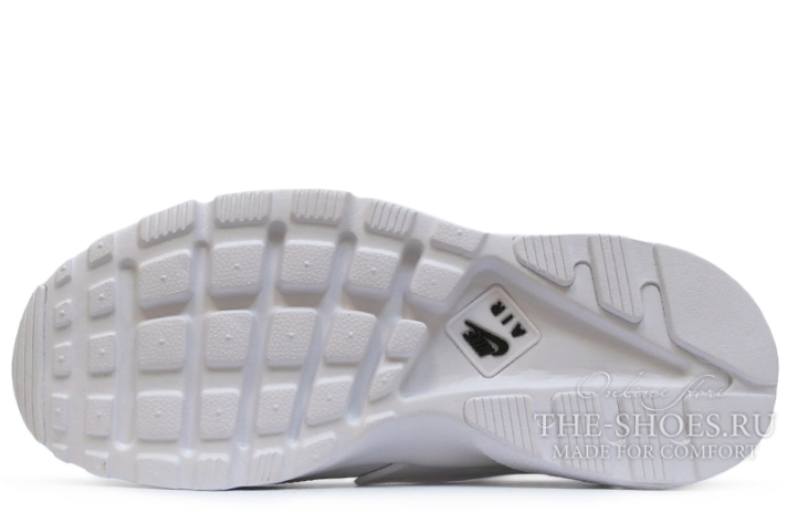 Кроссовки Nike Air Huarache Ultra Pure White 819685-101 белые, фото 4