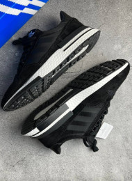 Кроссовки Adidas ZX 500 RM Black Core Footwear White живое фото 1