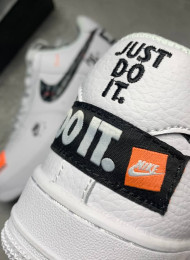 Кроссовки Nike Air Force 1 Low Just Do It White живое фото 4