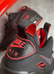 Кроссовки Nike Air Max 90 Mid Black Red живое фото 4