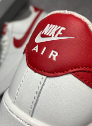 Кроссовки Nike Air Force 1 Low White Red живое фото 4