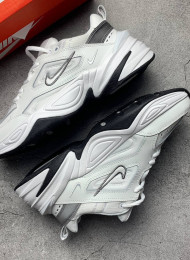 Кроссовки Nike M2K Tekno White Cool Grey живое фото 1
