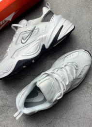 Кроссовки Nike M2K Tekno White Cool Grey живое фото 2