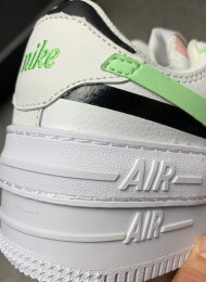 Кроссовки Nike Air Force 1 Low Shadow White Peach Green живое фото 4