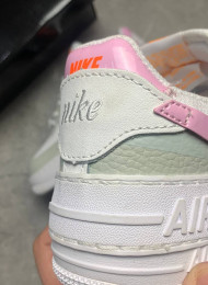Кроссовки Nike Air Force 1 Shadow Photon Dust Pink Foam живое фото 4