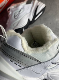 Кроссовки Nike M2K Tekno Winter White Cool Grey живое фото 4