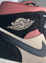 Кроссовки Nike Air Jordan 1 Mid Canyon Rust живое фото 3